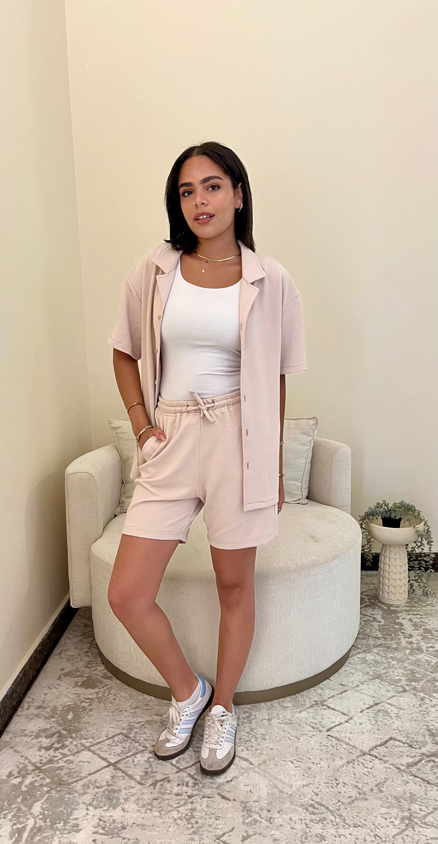 Aura Chemise Beige - Women