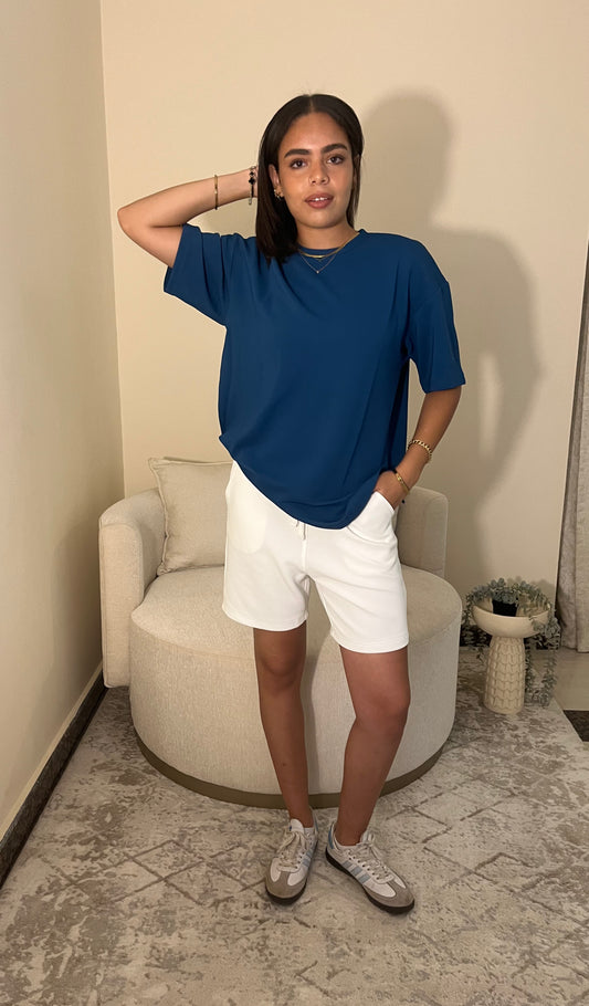 Mojo Tshirt Blue - Women